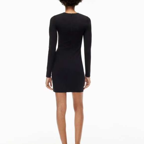 Aritzia Ten by Babaton Warner Long-sleeve Mini Dress - 2022 - Black - Sz S - NWT - Picture 15 of 16